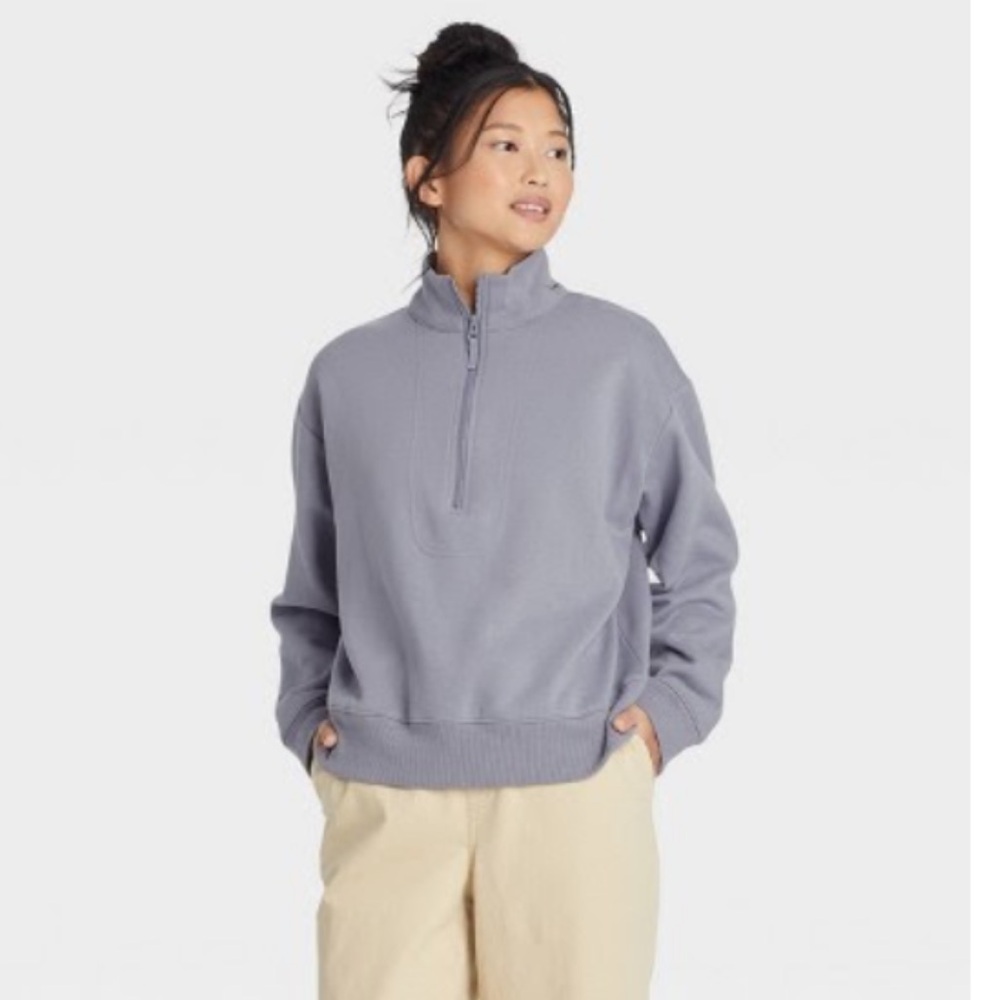 A New Day quarter zip sweatshirt size xl